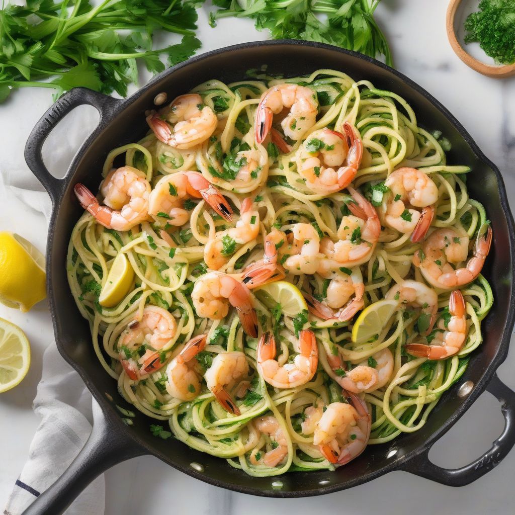 Lemon Garlic Butter Shrimp Scampi