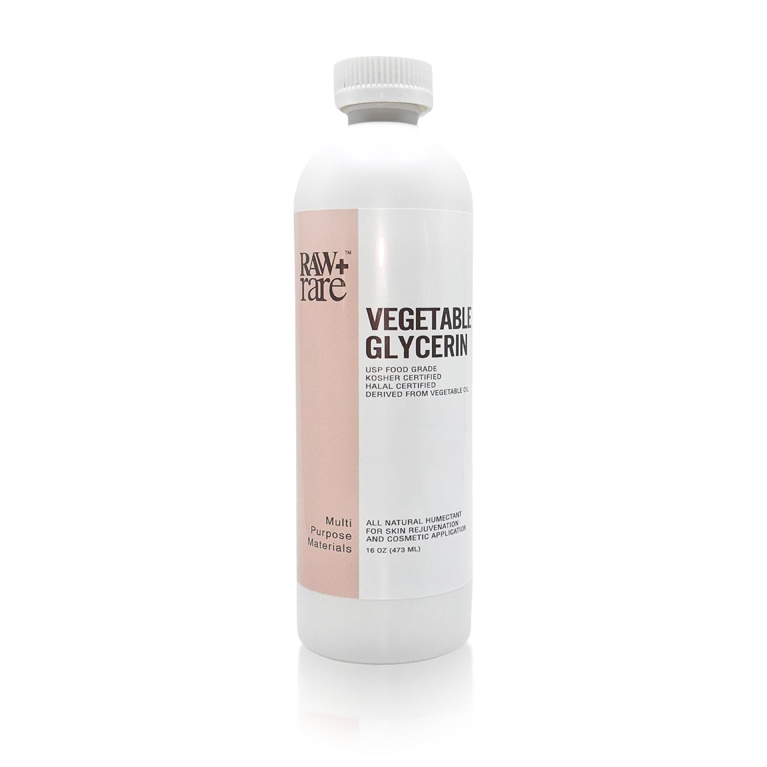 Organic Vegetable Glycerin Liquid, Food Grade Glycerine for Skin and Hair Care, Cosmetic and Pharmaceutical, Kosher, Halal, Vegetable Glycerine